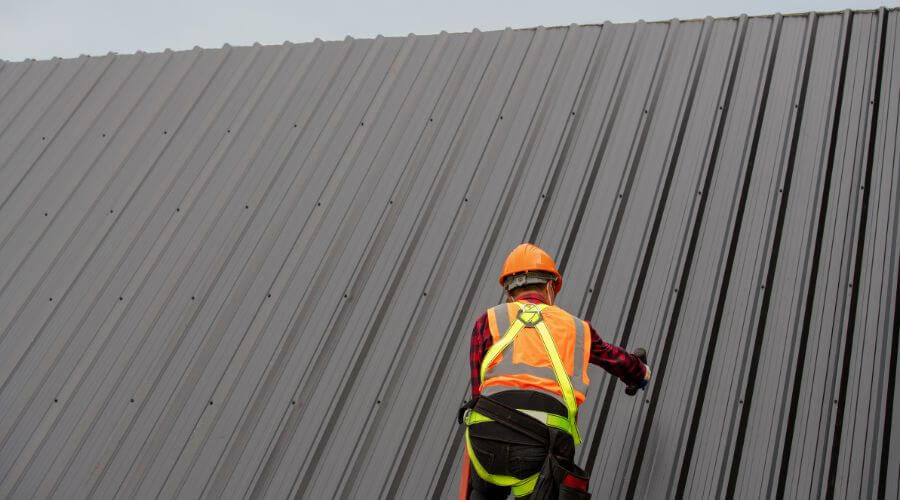 Professional metal roof installation in Burleson, TX